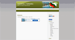 Desktop Screenshot of bulharsko-dovolenka.ezaz.eu